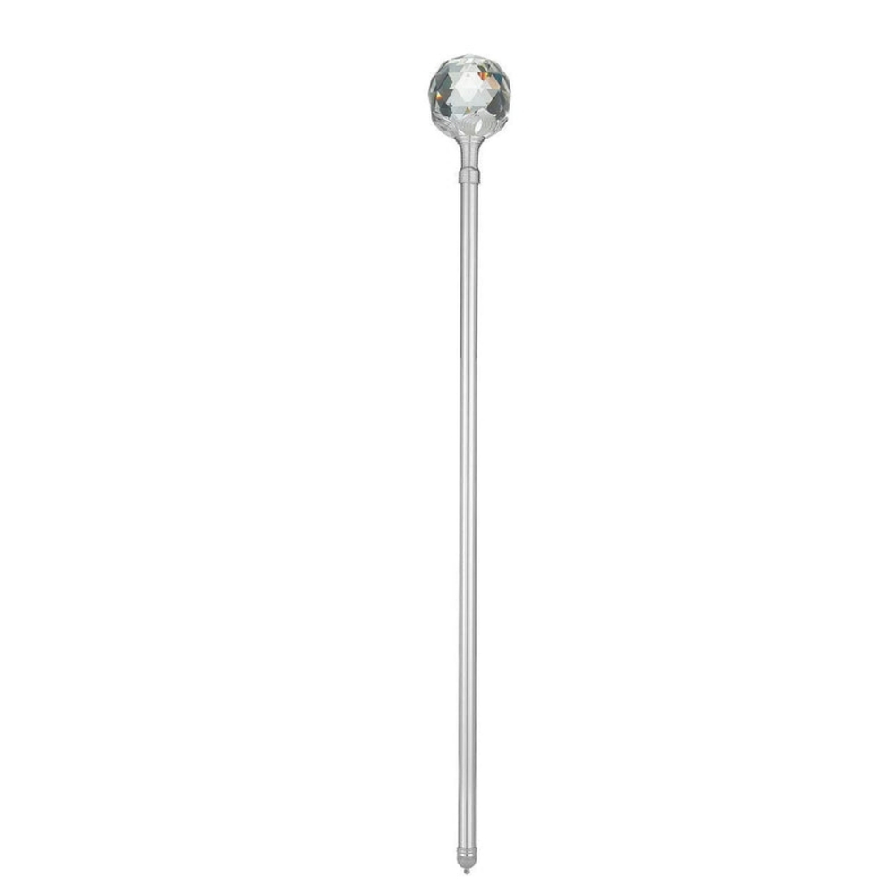 Pink Lotus Crystal Scepter Wand View 5